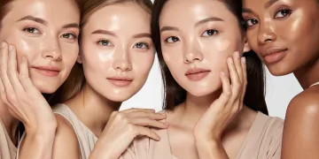 Women with flawless, transfer-resistant clean foundation