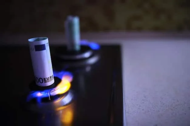 A close-up shot of a small, discreet smart leak sensor placed under a kitchen sink, with a faint drip of water visible nearby. The sensor has an indicator light showing it's active.