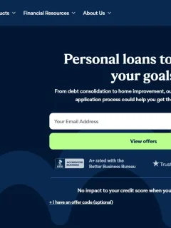 Best Egg Personal Loan website.