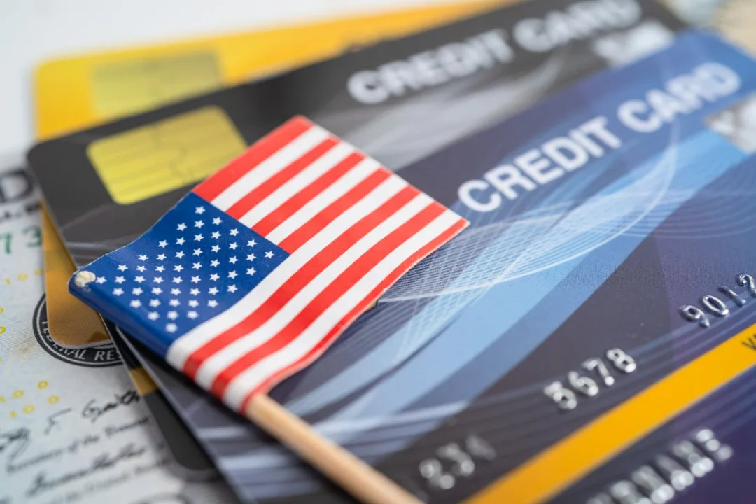 US credit card delinquencies scenario.