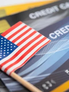 US credit card delinquencies scenario.