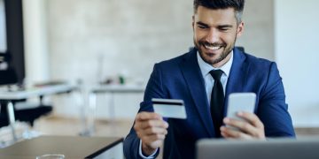 A man using Business Credit Card for Personal Expenses.