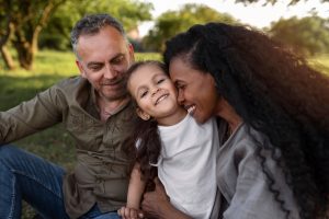 family happy to have life insurance that is worth it