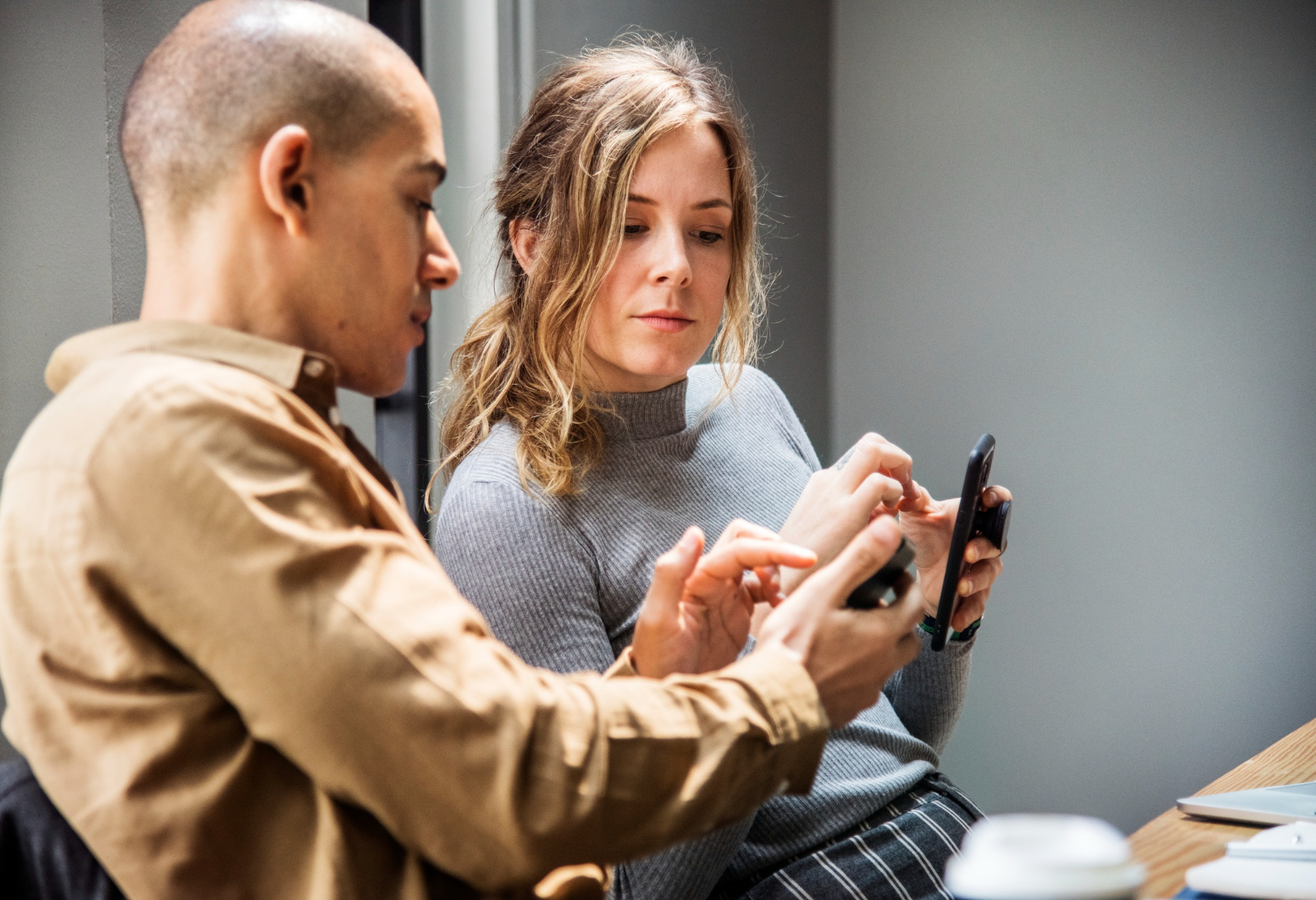 couple using their national bank account