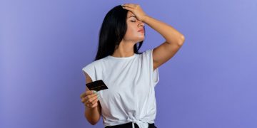 woman using Credit Cards for Emergencies.