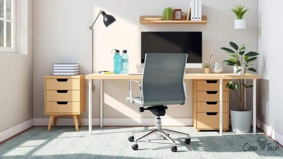 Dicas para manter a saúde no home office