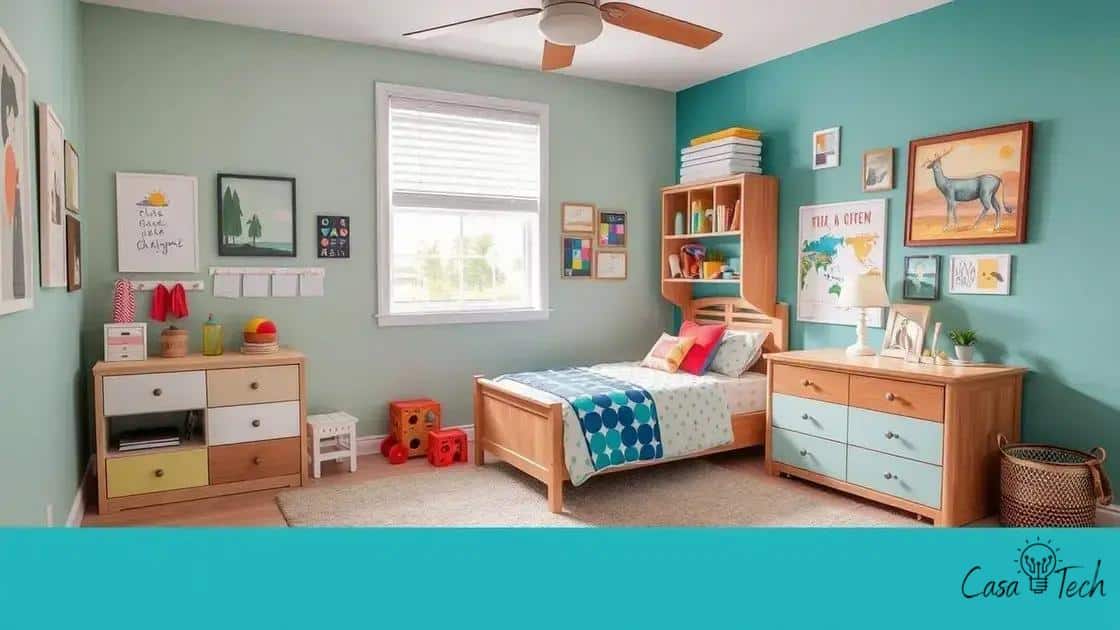 Dicas para personalizar o quarto do seu filho