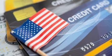 US credit card delinquencies scenario.