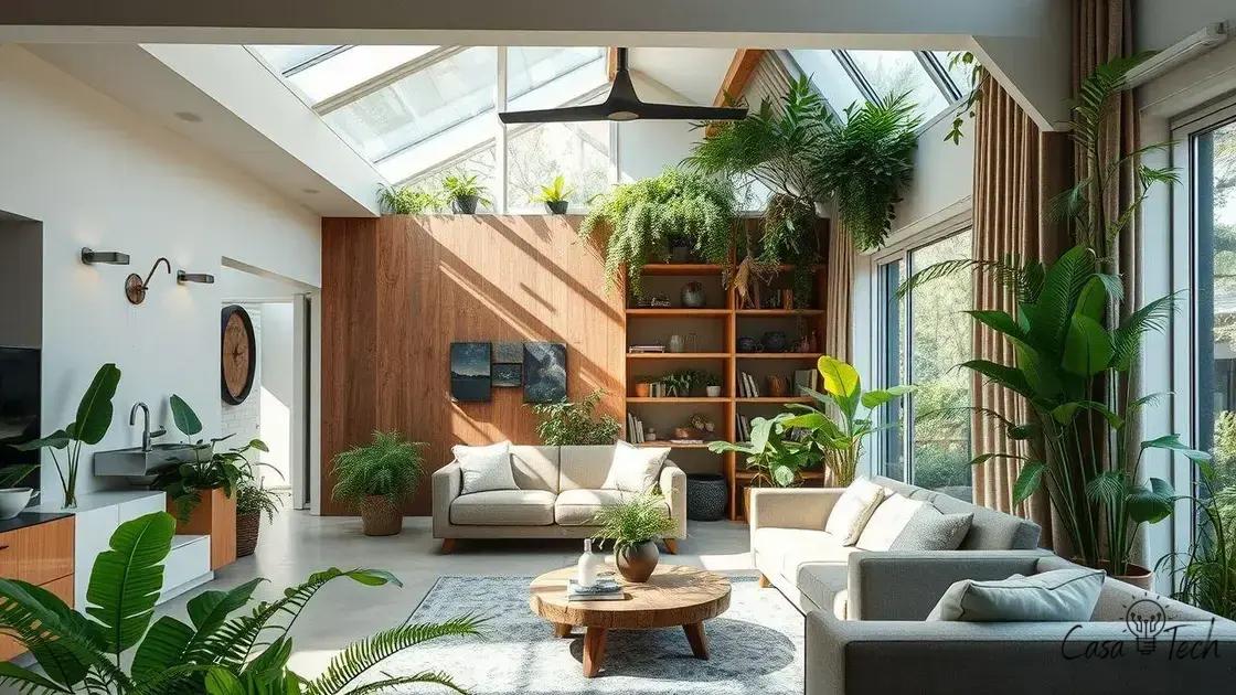 Como criar ambientes sustentáveis em casa