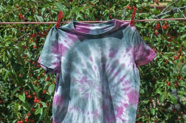 Bleach Tie-Dye T-Shirts: Unique Summer 2025 Look DIY