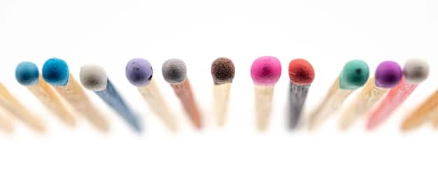 A detailed flat lay of various makeup brushes and sponges, specifically those used for concealer application, arranged neatly on a pristine white background.