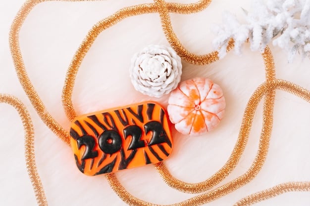 A flat lay display of various colorful accessories like scarves, handbags, jewelry, and shoes, arranged harmoniously around a neutral-toned outfit base.