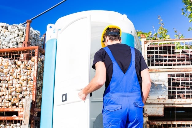 A technician cleaning an HVAC unit's outdoor compressor, surrounded by lush green lawn. The focus is on the attention to detail, implying professional maintenance for energy efficiency.
