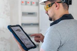 Tecnologia de sensores em obras