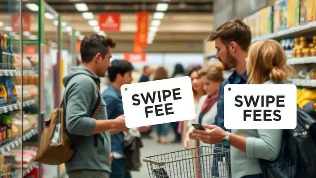 Consumer reactions to swipe fees
