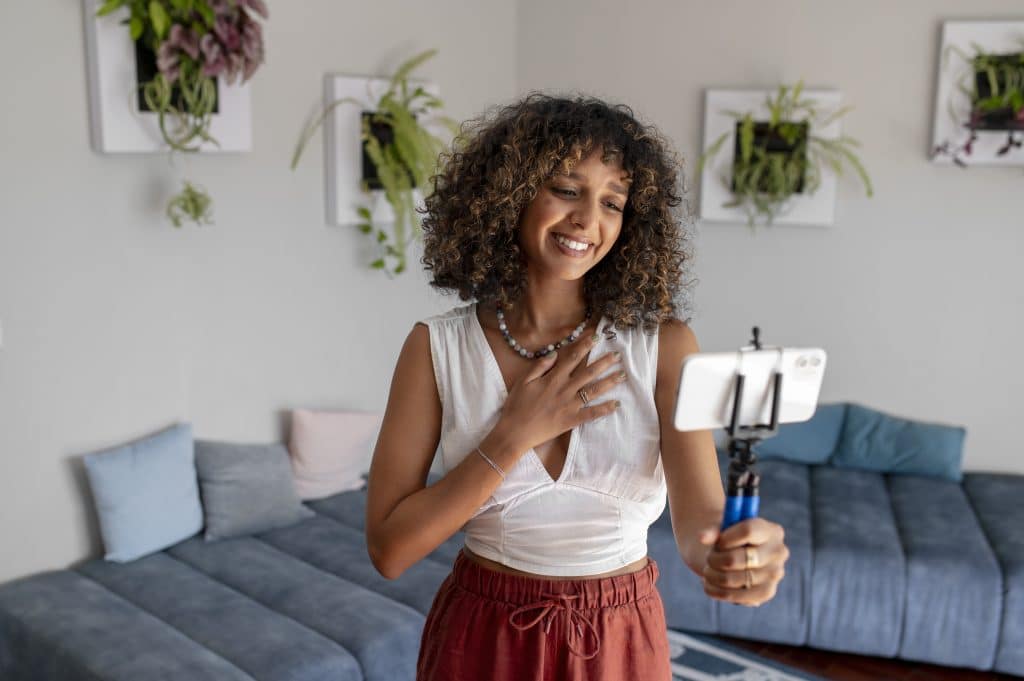 Reviewing user testimonials on TikTok