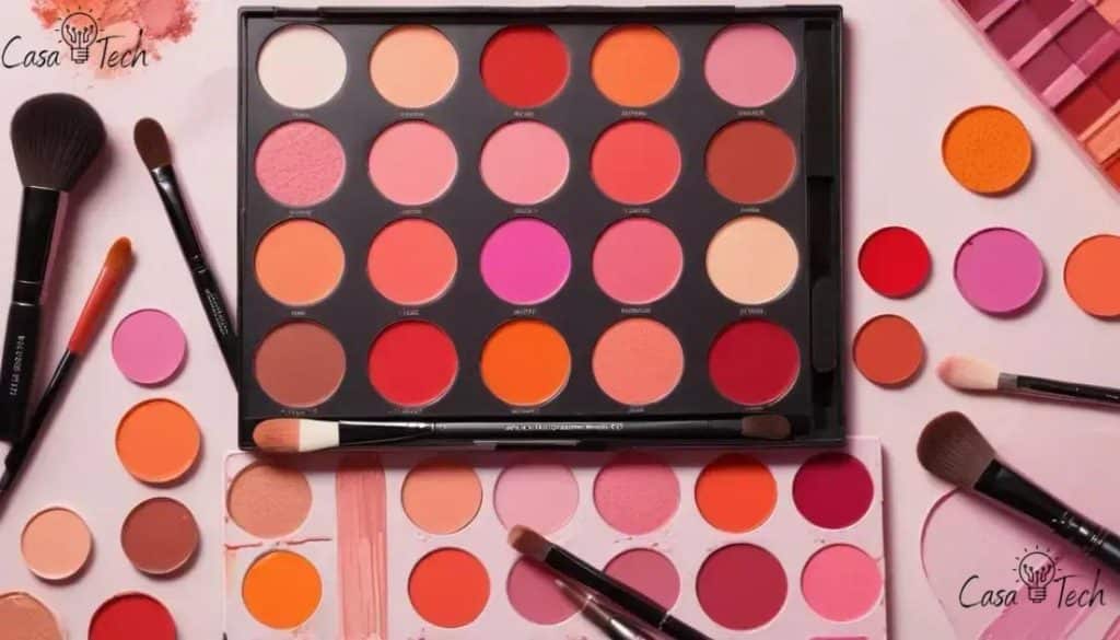 Cherry-coded makeup aesthetic