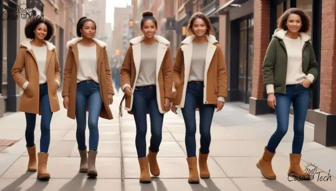 Versatile styling tips for micro boots